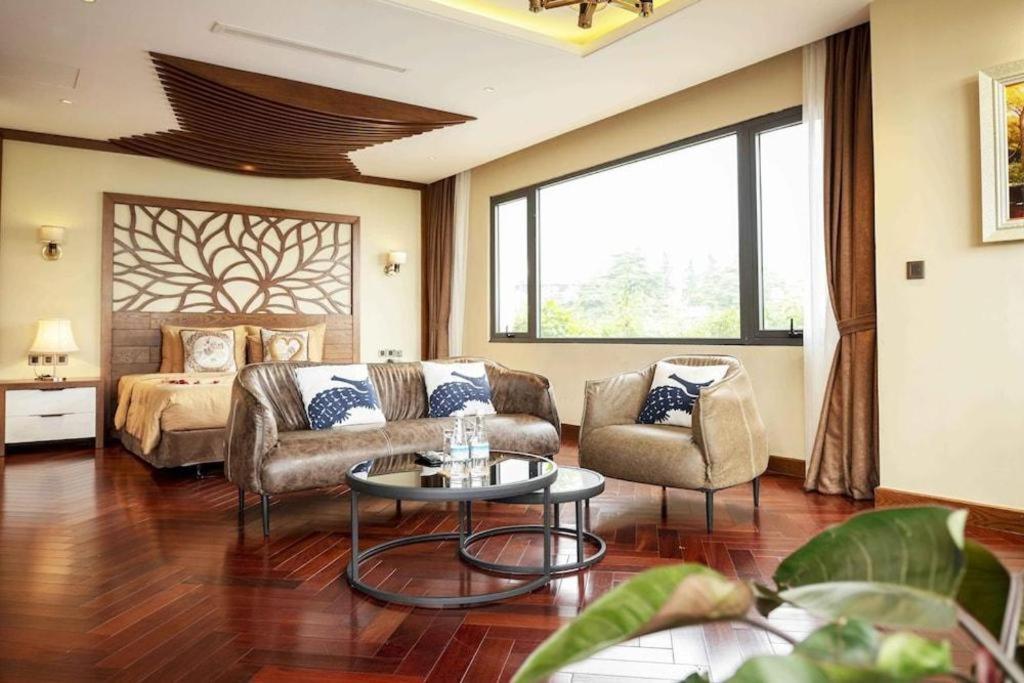 Thang Loi Tam Dao Hotel Tam Ðảo Exterior foto