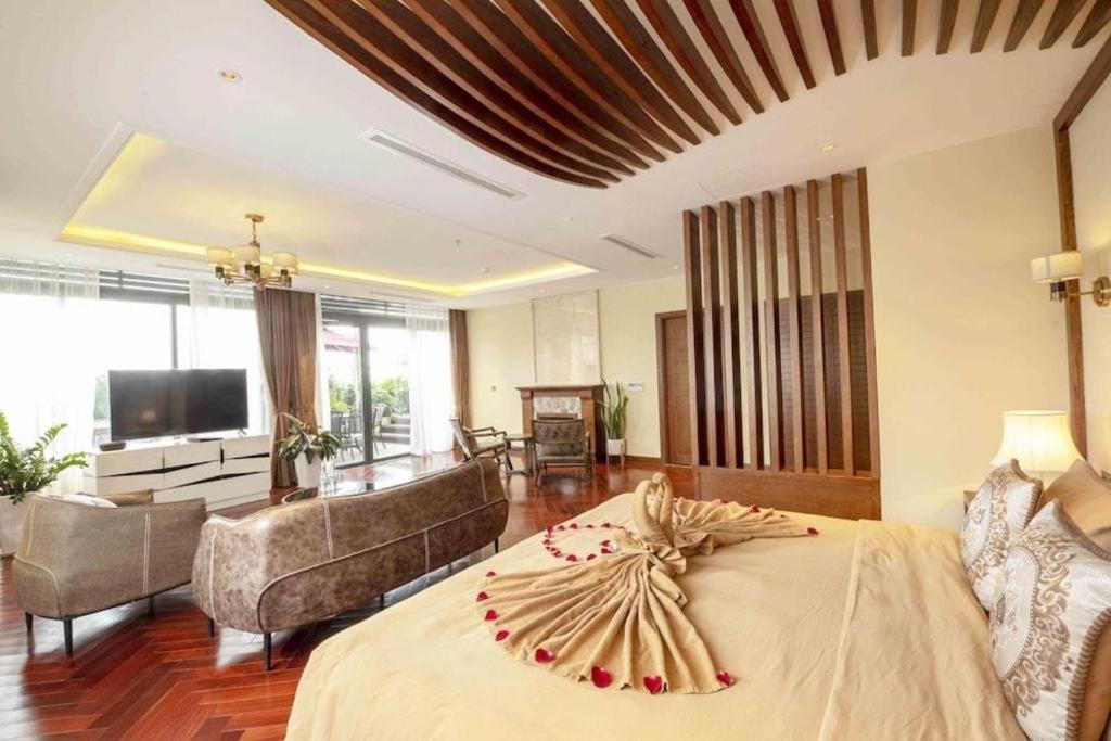 Thang Loi Tam Dao Hotel Tam Ðảo Exterior foto